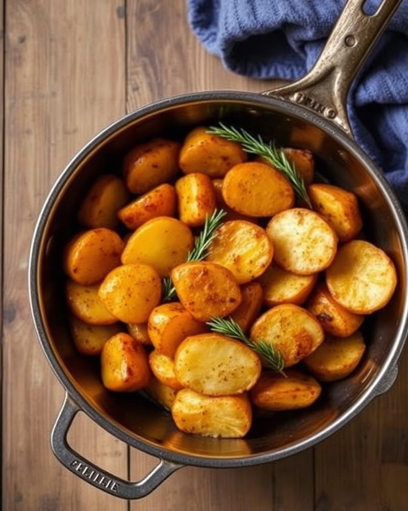 Crispy Rosemary Roast Potatoes